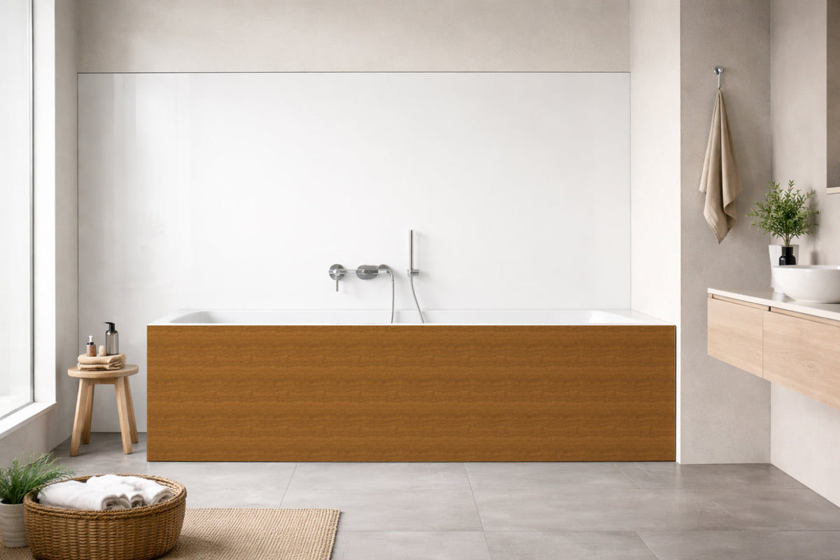 Badewannenverkleidung Holzoptik