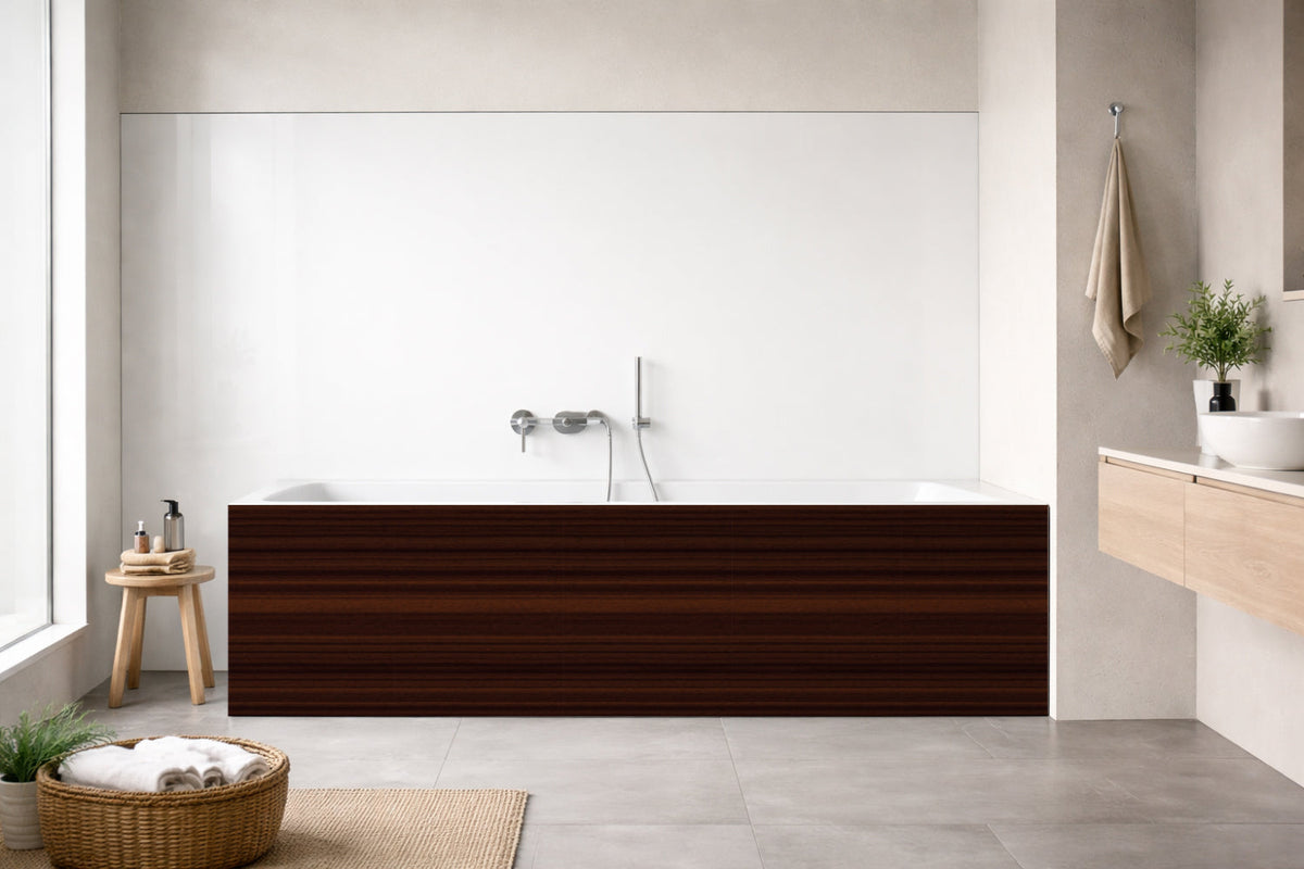 Badewannenverkleidung Holzoptik