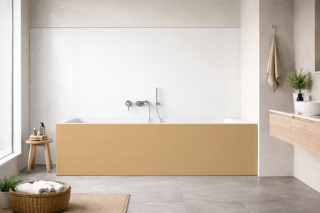 Badewannenverkleidung Holzoptik