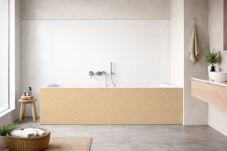 Badewannenverkleidung Holzoptik