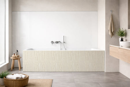 Badewannenverkleidung Holzoptik