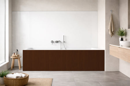 Badewannenverkleidung Holzoptik
