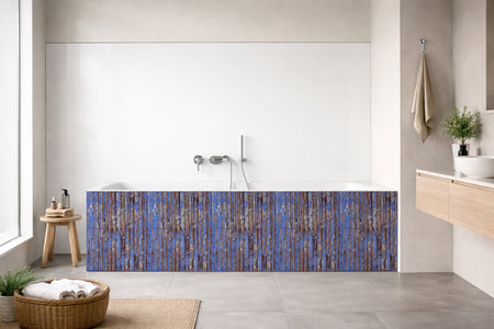 Badewannenverkleidung Holzoptik