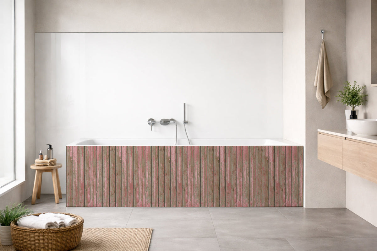 Badewannenverkleidung Holzoptik