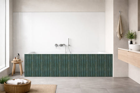 Badewannenverkleidung Holzoptik