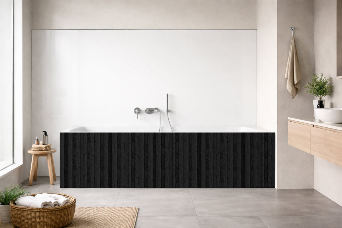 Badewannenverkleidung Holzoptik