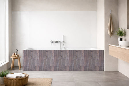 Badewannenverkleidung Holzoptik