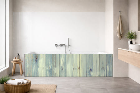 Badewannenverkleidung Holzoptik