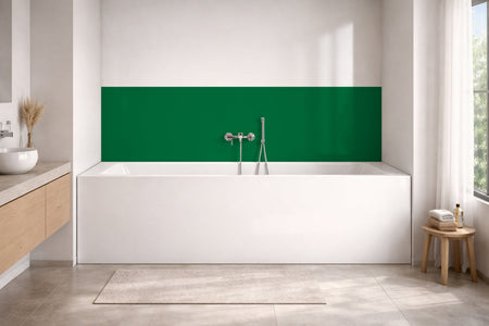 Badewannenverkleidung Einfarbig RAL 6029 (Minzgrün)