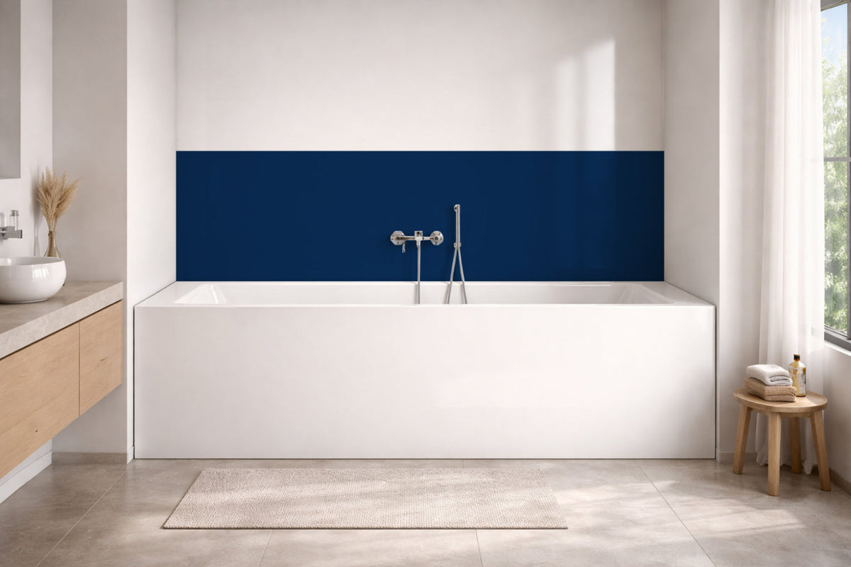 Badewannenverkleidung Einfarbig RAL 5010 Enzianblau