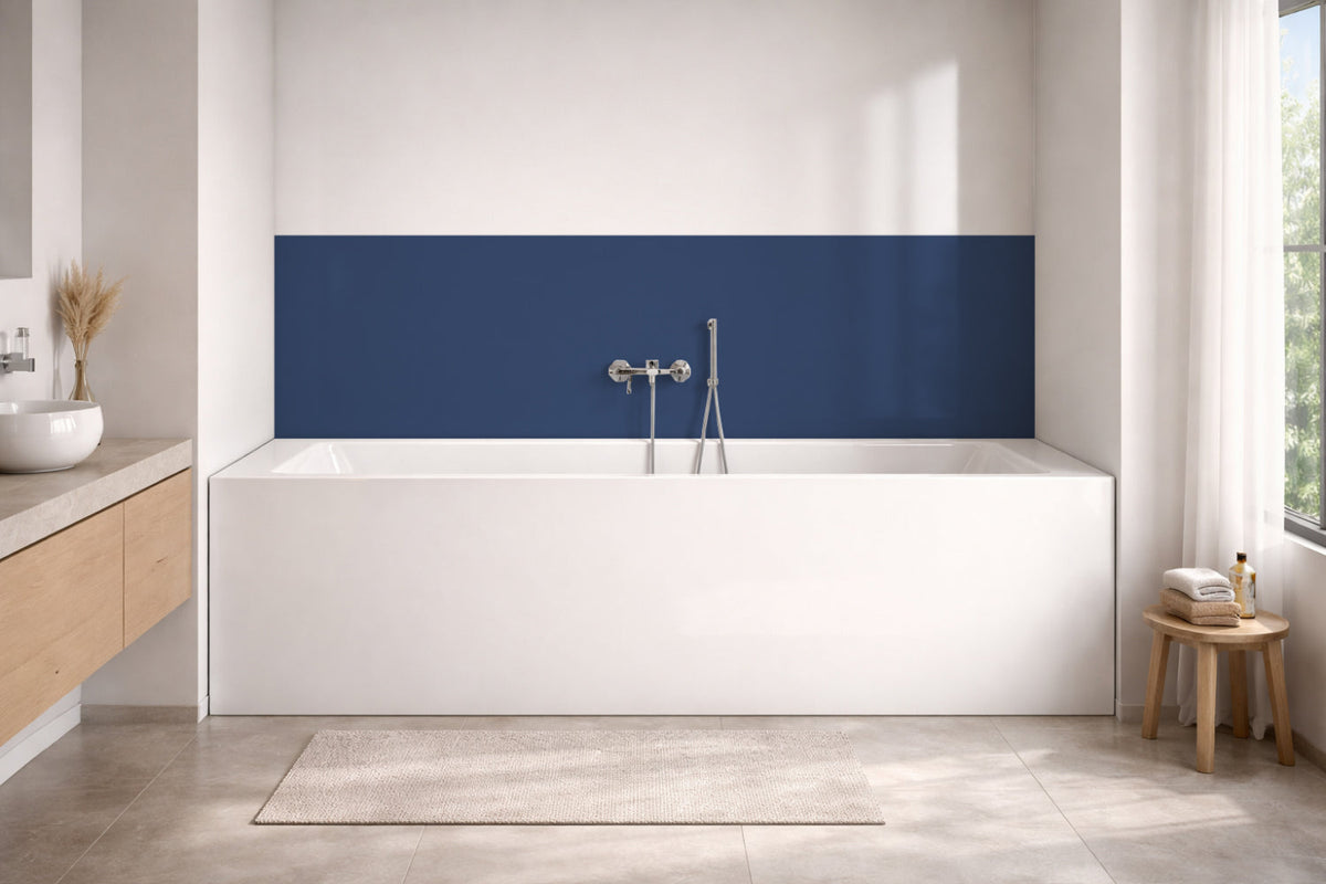 Badewannenverkleidung Einfarbig RAL 5000 Violettblau