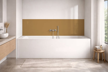 Badewannenverkleidung Einfarbig RAL 1011 Braunbeige