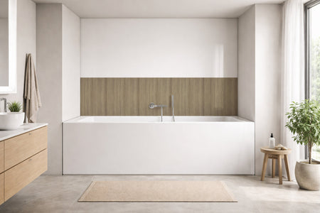 Badewannenverkleidung Holzoptik