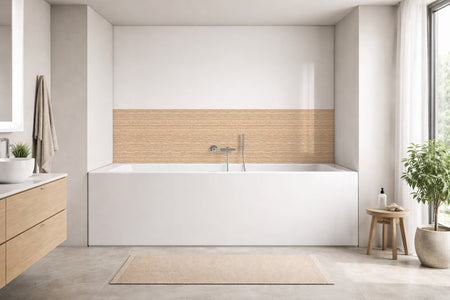 Badewannenverkleidung Holzoptik