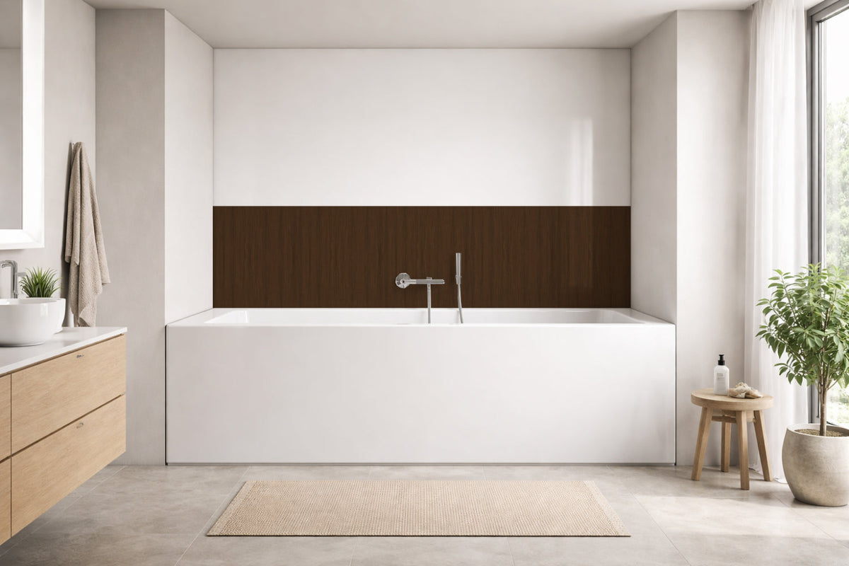 Badewannenverkleidung Holzoptik