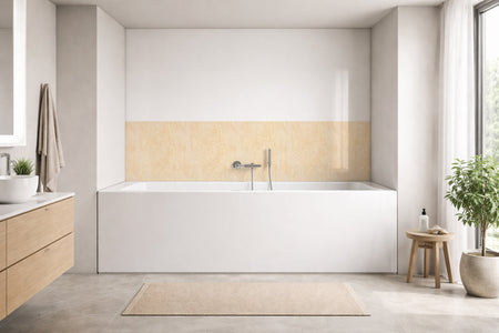 Badewannenverkleidung Holzoptik