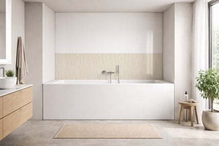 Badewannenverkleidung Holzoptik