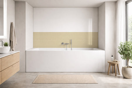 Badewannenverkleidung Holzoptik