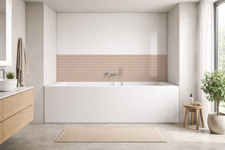 Badewannenverkleidung Holzoptik