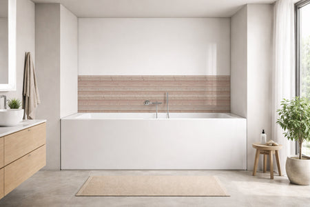Badewannenverkleidung Holzoptik