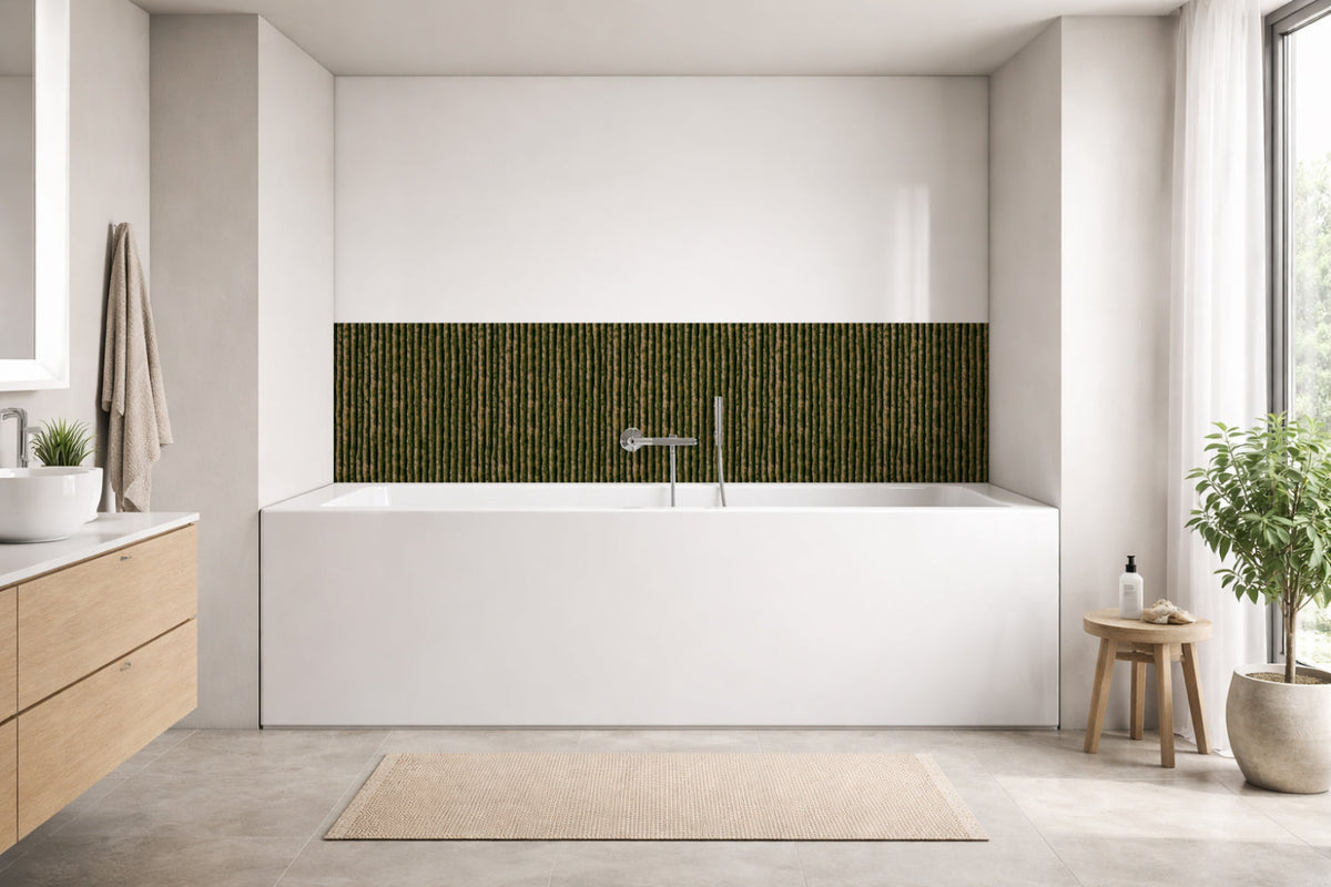 Badewannenverkleidung Holzoptik