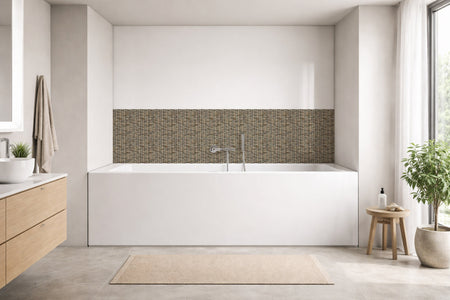 Badewannenverkleidung Holzoptik