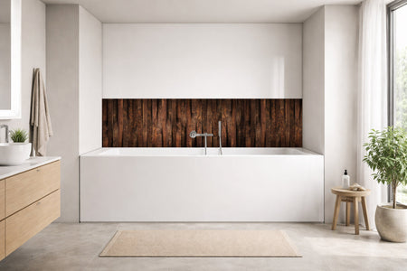 Badewannenverkleidung Holzoptik