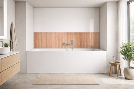 Badewannenverkleidung Holzoptik