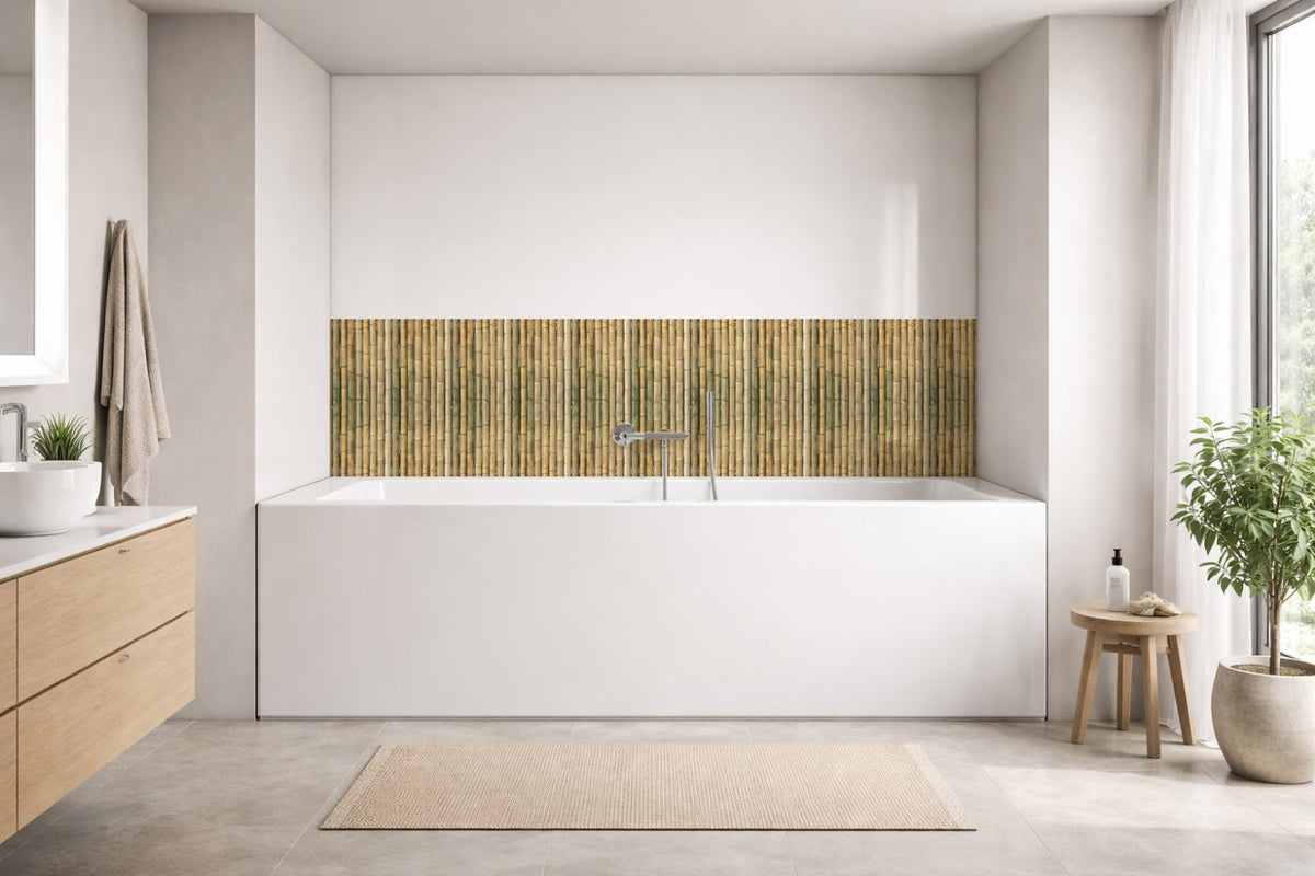 Badewannenverkleidung Holzoptik