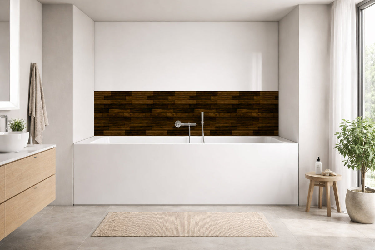 Badewannenverkleidung Holzoptik