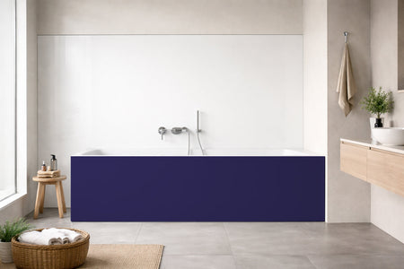 Badewannenverkleidung Einfarbig RAL 5022 Nachtblau
