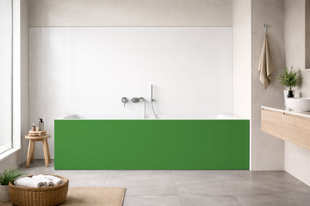 Badewannenverkleidung Einfarbig RAL 6010 Grasgrün