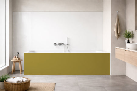 Badewannenverkleidung Einfarbig RAL 1027 Currygelb