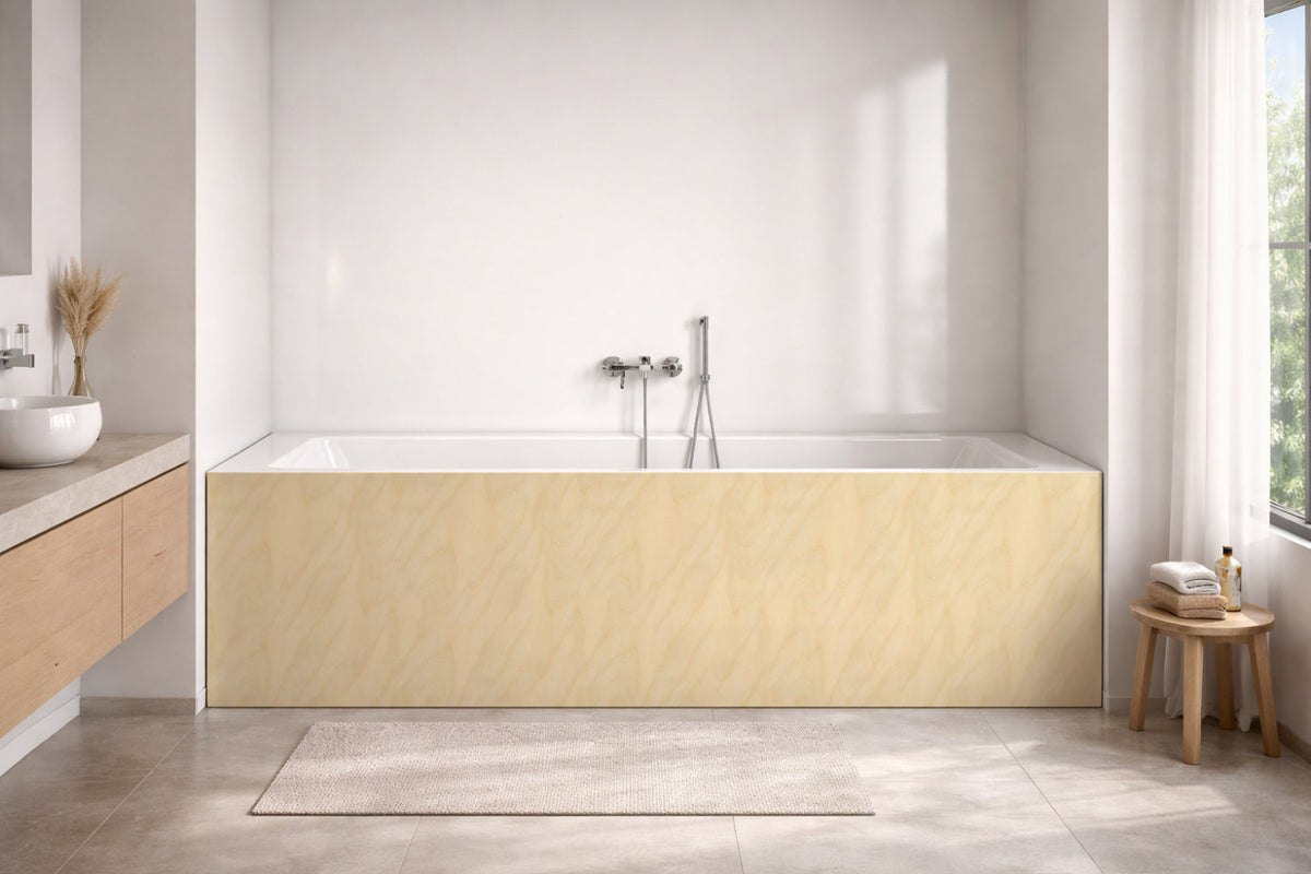Badewannenverkleidung Holzoptik