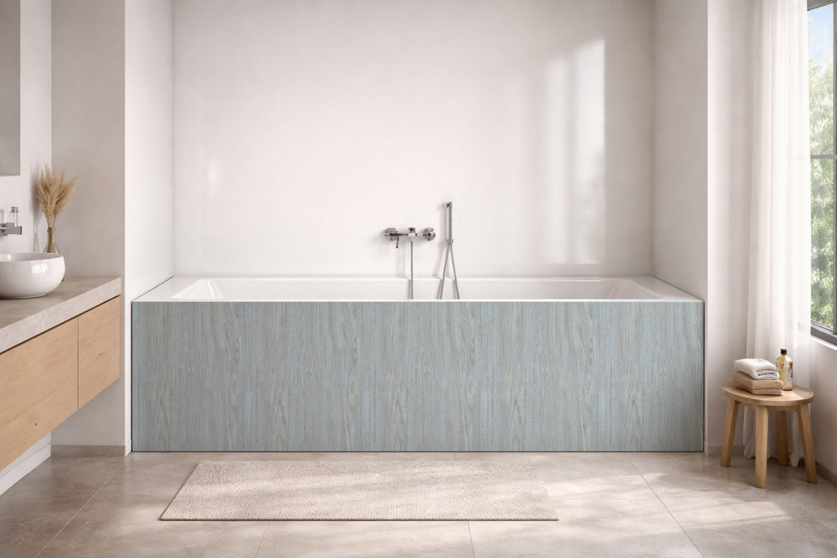 Badewannenverkleidung Holzoptik