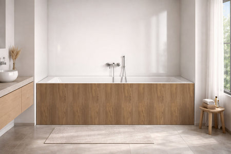 Badewannenverkleidung Holzoptik