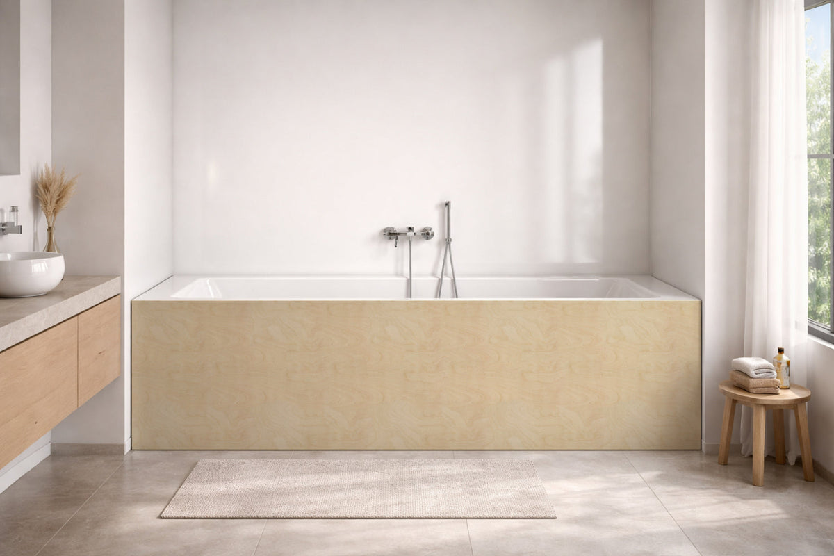Badewannenverkleidung Holzoptik