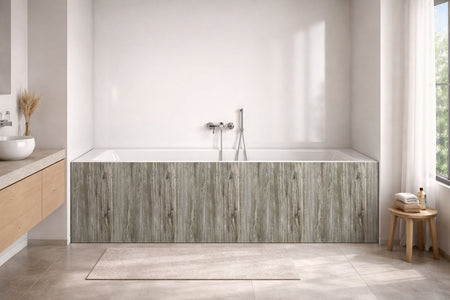 Badewannenverkleidung Holzoptik