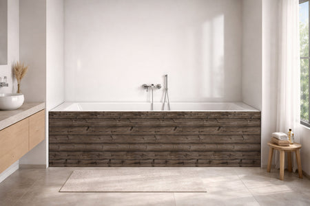 Badewannenverkleidung Holzoptik