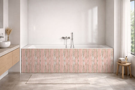 Badewannenverkleidung Holzoptik