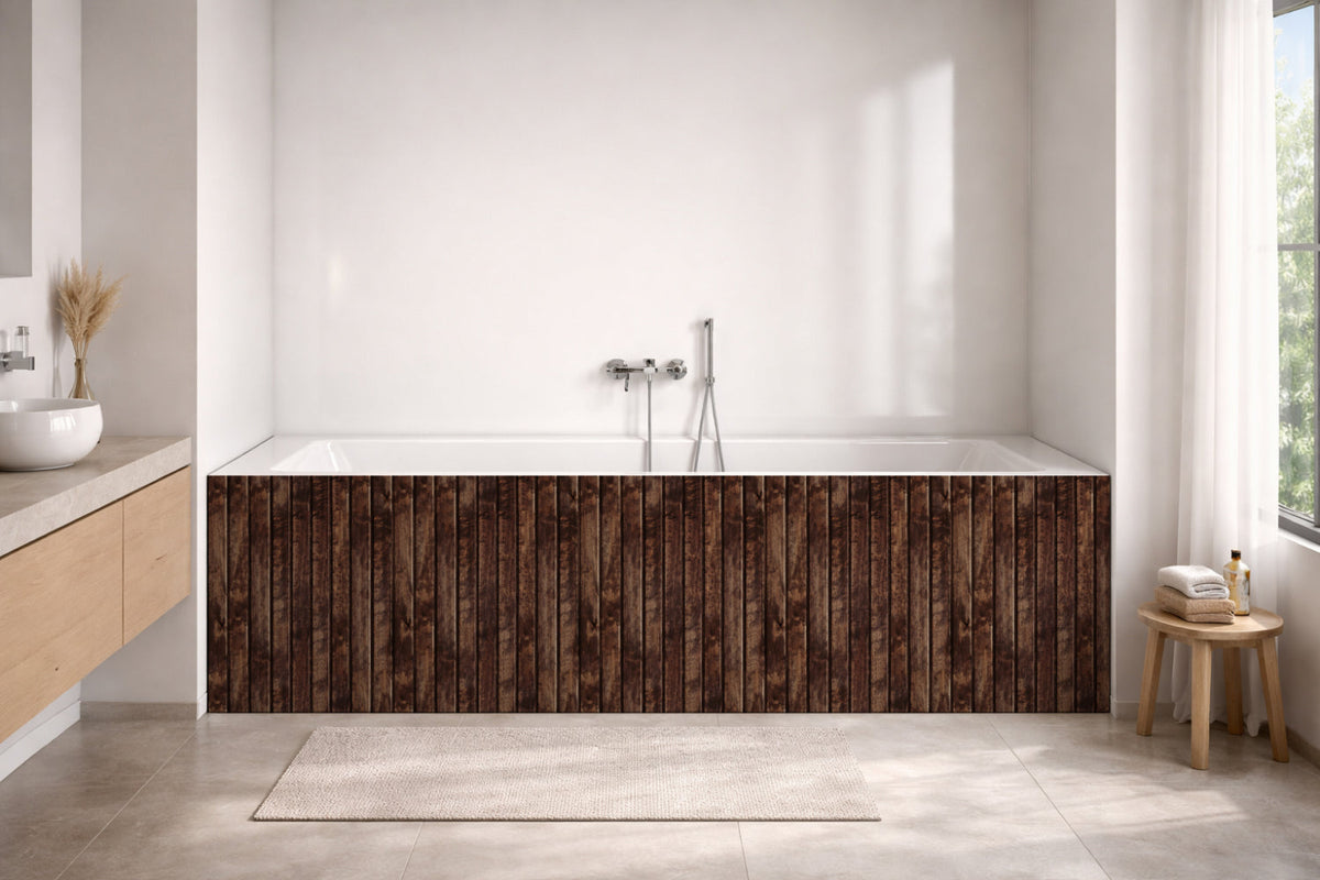 Badewannenverkleidung Holzoptik