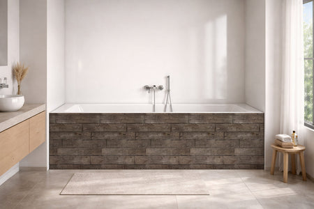 Badewannenverkleidung Holzoptik