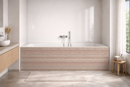 Badewannenverkleidung Holzoptik