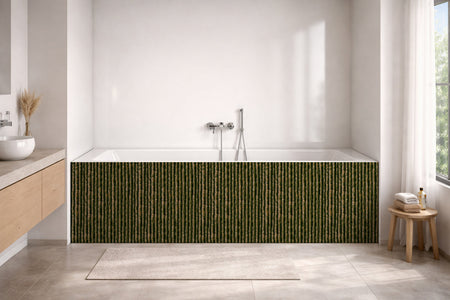 Badewannenverkleidung Holzoptik