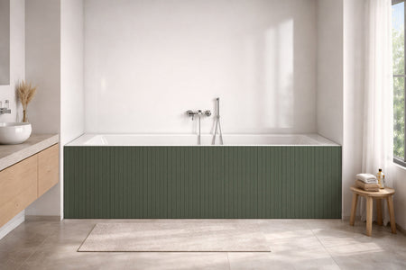Badewannenverkleidung Holzoptik