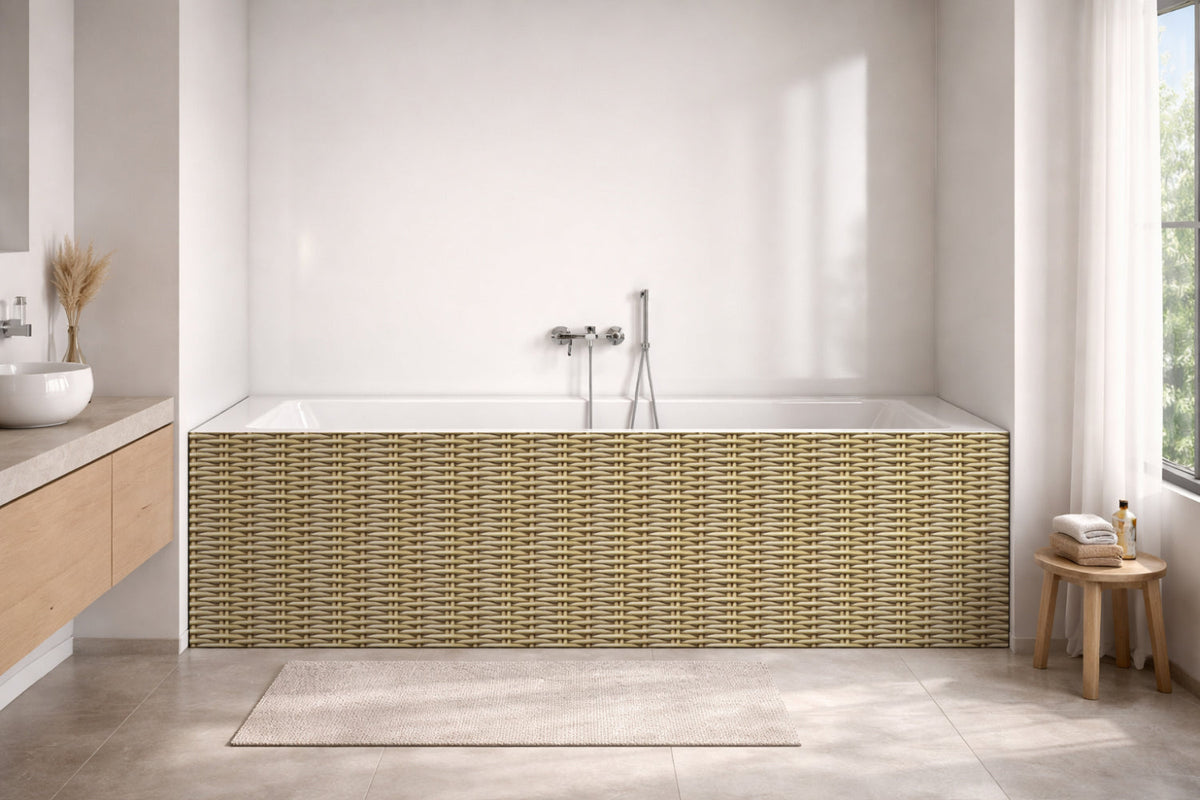 Badewannenverkleidung Holzoptik