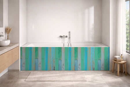 Badewannenverkleidung Holzoptik