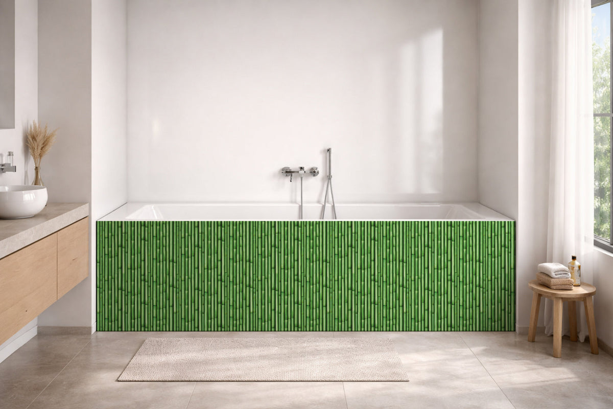 Badewannenverkleidung Holzoptik