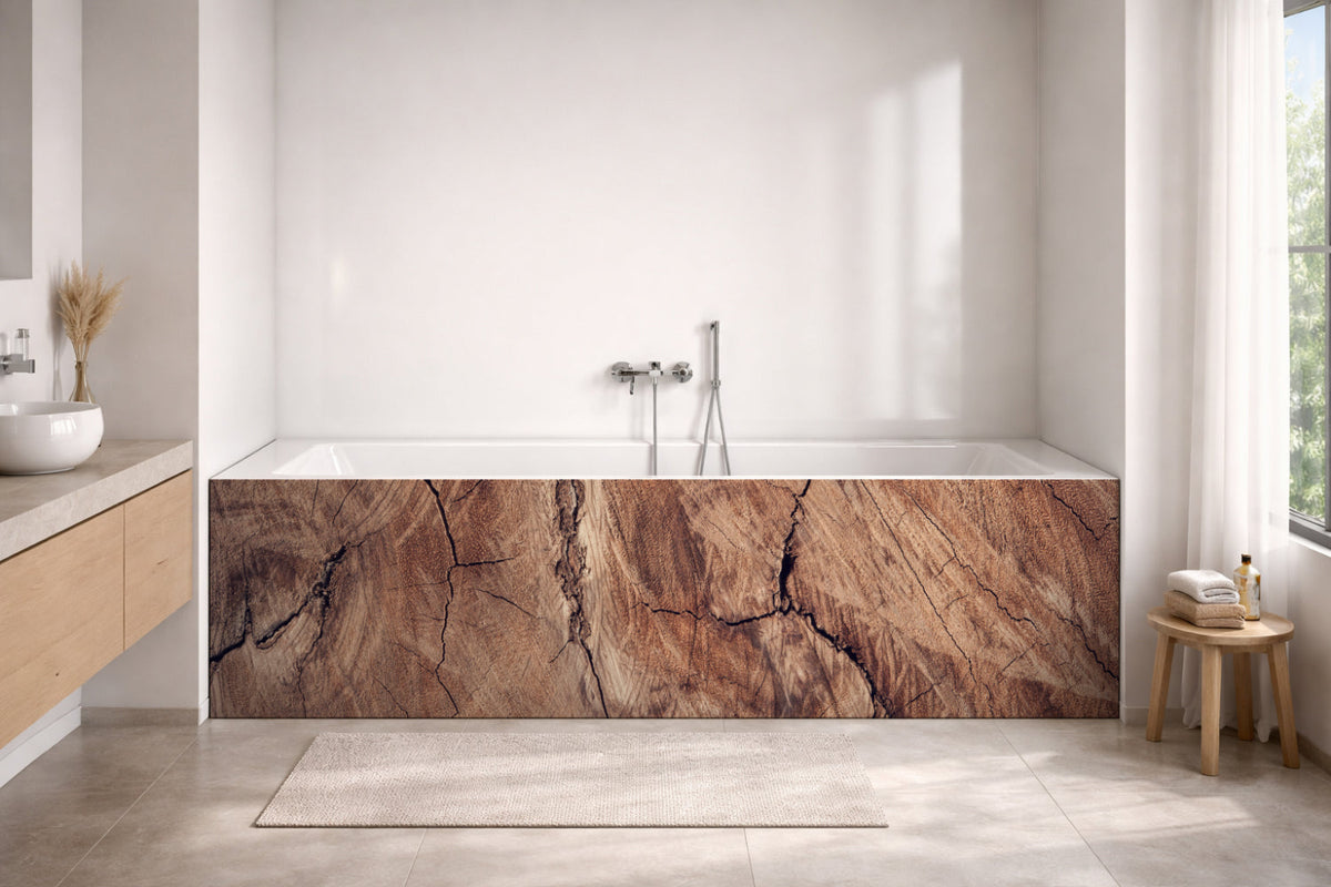 Badewannenverkleidung Holzoptik