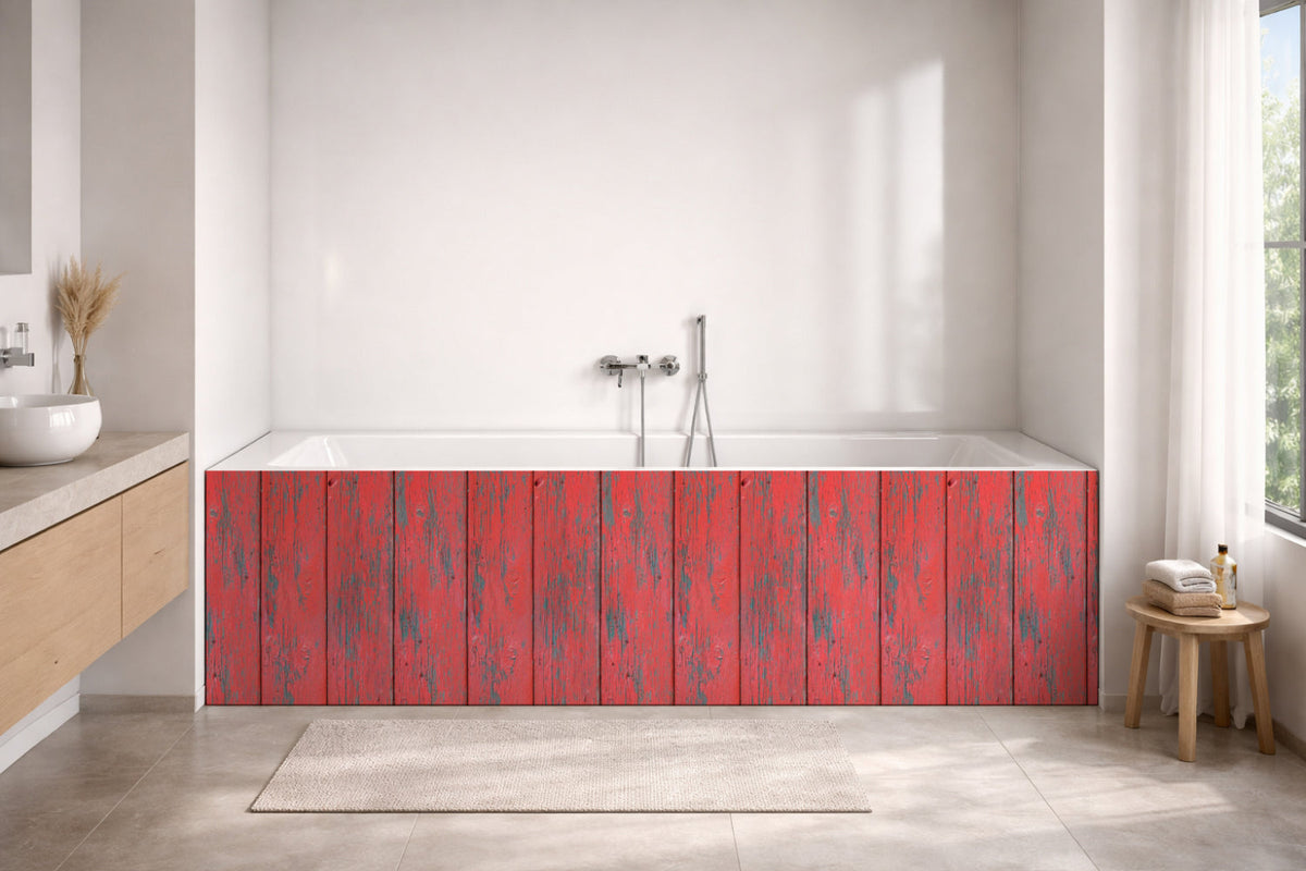 Badewannenverkleidung Holzoptik